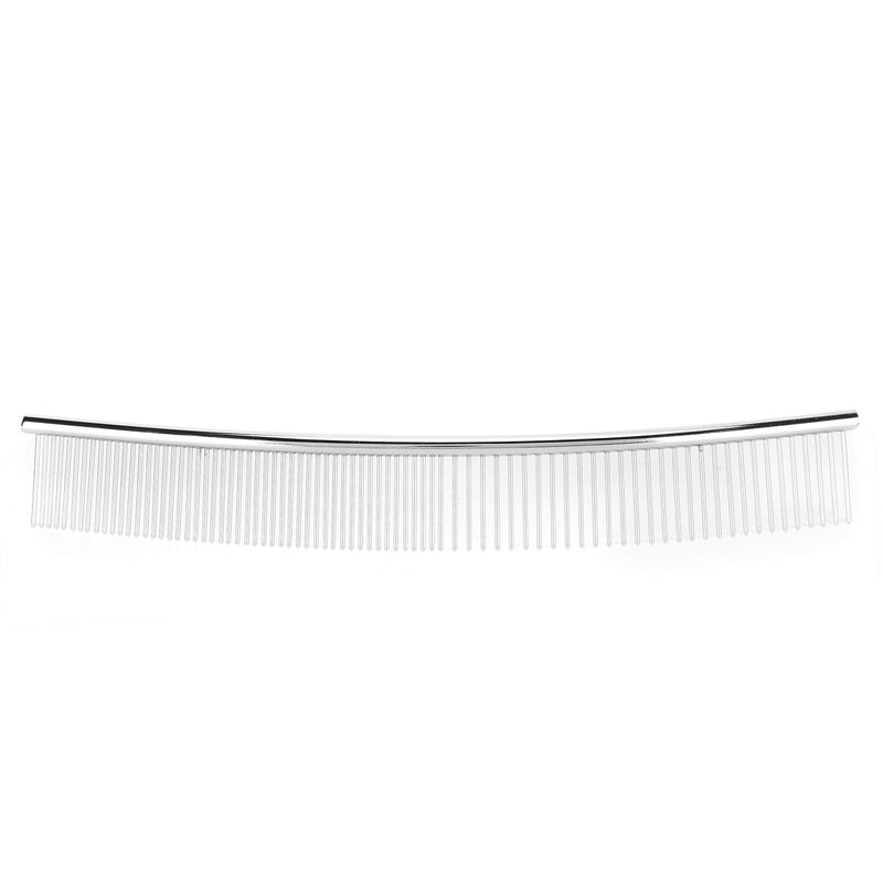Pet Grooming Opening Knot Comb Curved Comb Pets Dogs Combs, Removal Brush Knot Comb Puppy for Pets Dogs Grooming(Half thin and half dense, curved comb) Half thin and half dense, curved comb - PawsPlanet Australia