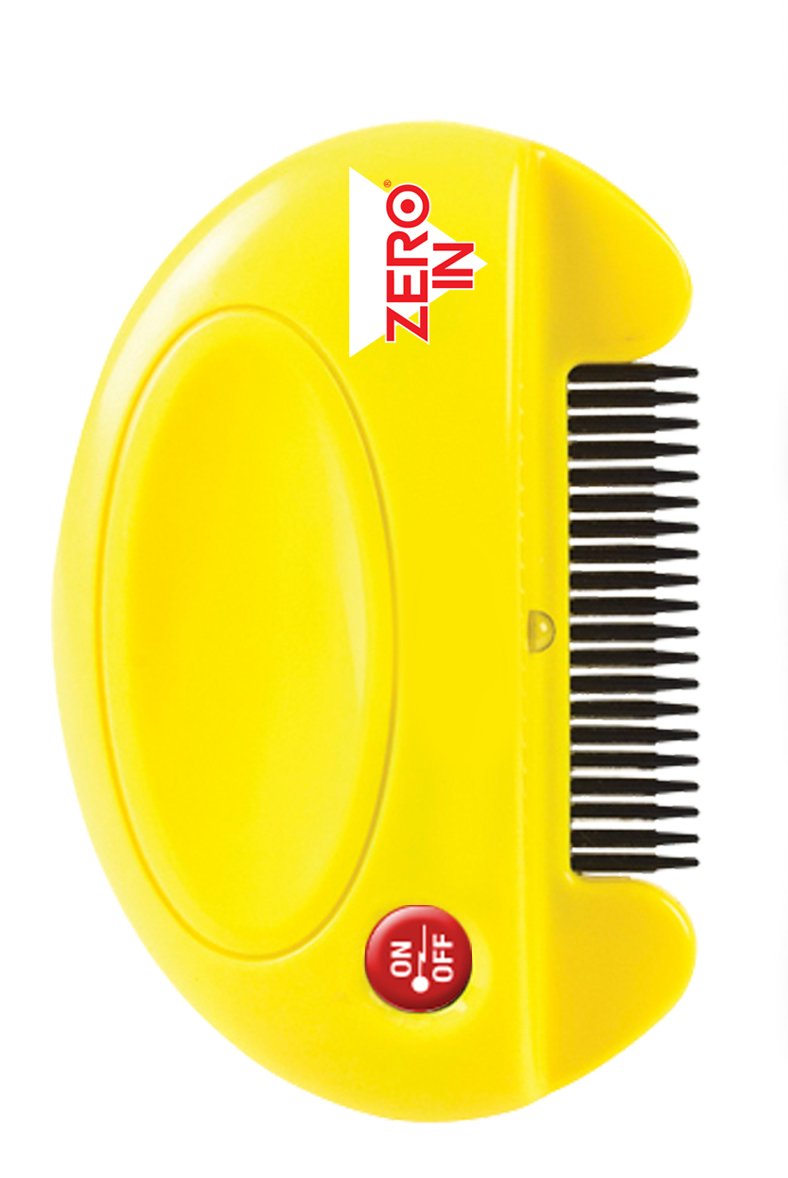 Zero In Flea Killer Comb (Poison-Free, Electric Flea and Tick Comb for Use on Cats and Dogs) Killer Comb + Flea Spray 300ml - PawsPlanet Australia