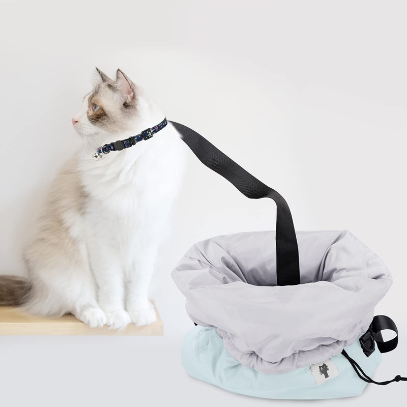 Cat Carrier Dog Carrier Pet Carrier for Small Medium Cats Dogs Puppies of 20 Lbs, Airline Approved Cat Dog Carrier Backpacks Bags for Traveling, Cat Dog Soft-Sided Carriers Pet Supplies Sling Carrier Blue - PawsPlanet Australia