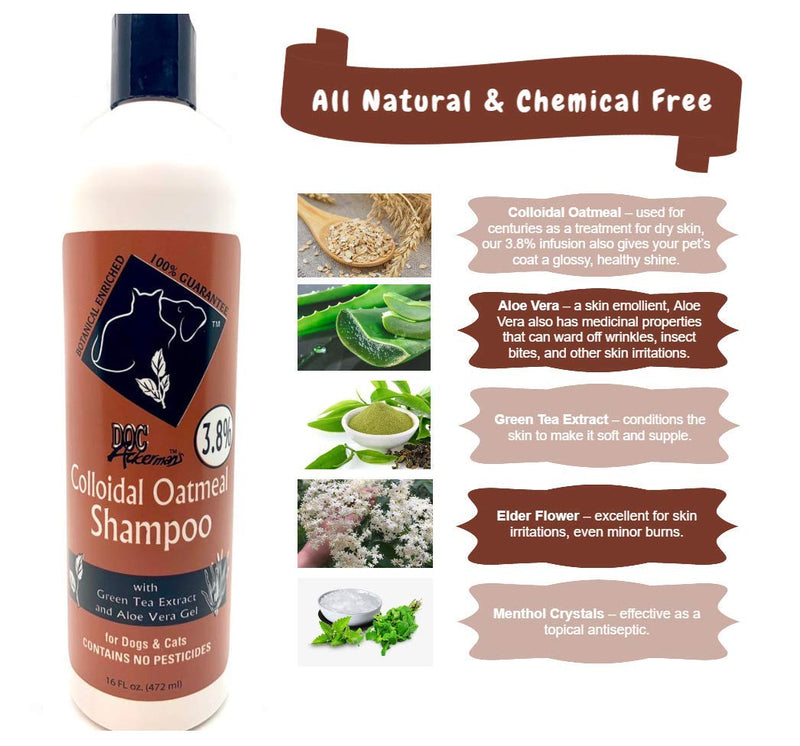 [Australia] - Doc Ackerman's Herbal Colloidal Oatmeal Shampoo 16 