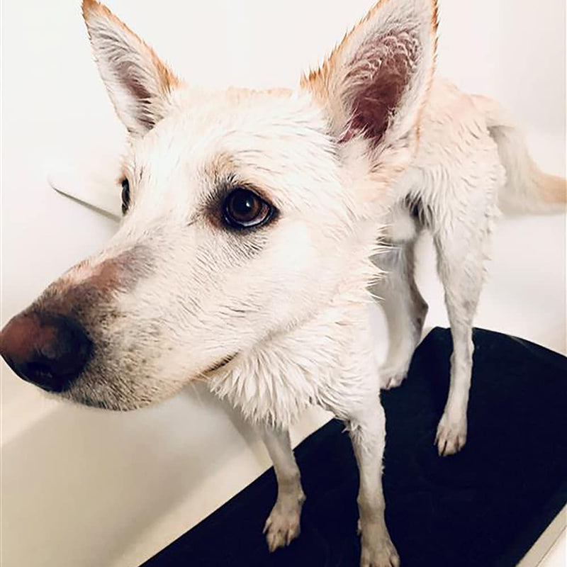 Tall Tails Dog Wet Paws Flexible Non Slip Bath Mat Grey One Size - PawsPlanet Australia