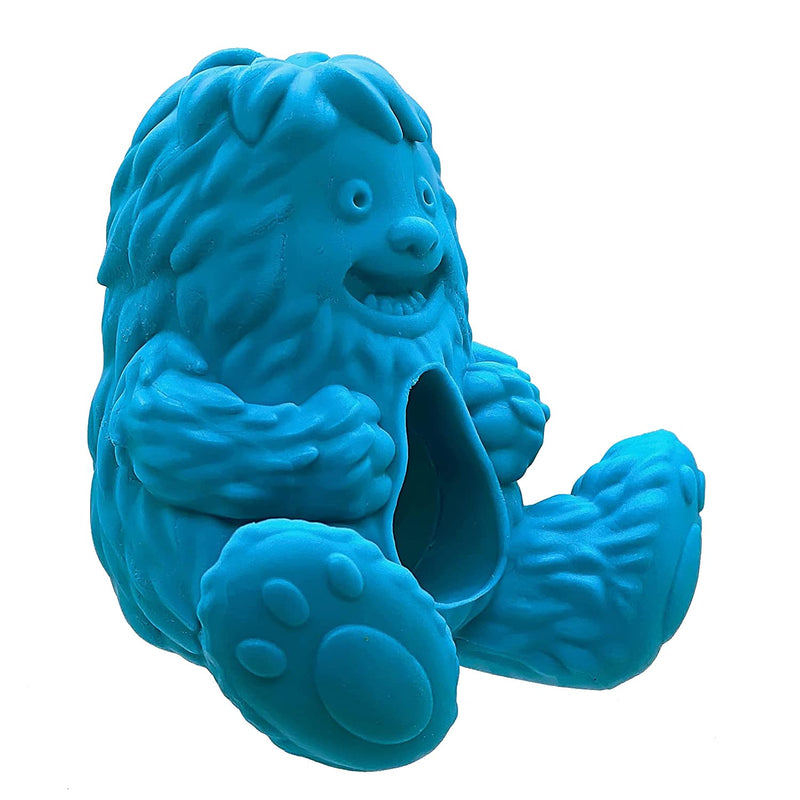 Yeti Puff and Play Dog Chew Toy Treat Dispenser Blue - PawsPlanet Australia