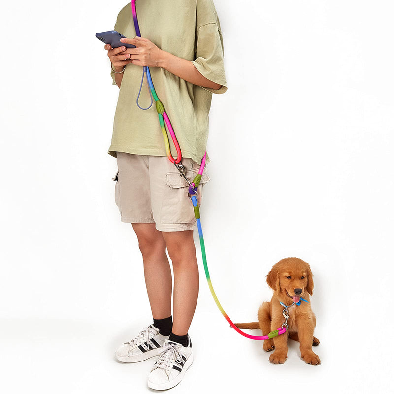 Hands Free Dog Leash for Large 220cm Rope Crossbody Dog Leash Reflective for Large Medium Small Dogs Walking, Jogging and Running Hands Free Color - PawsPlanet Australia