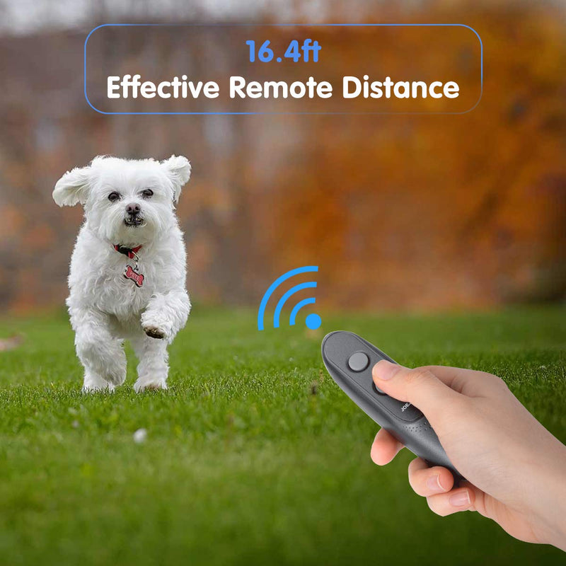 JOEJOY Stop Dog Barking Handheld Training Tool 16.4ft Remote for Small Medium Large Dogs - PawsPlanet Australia