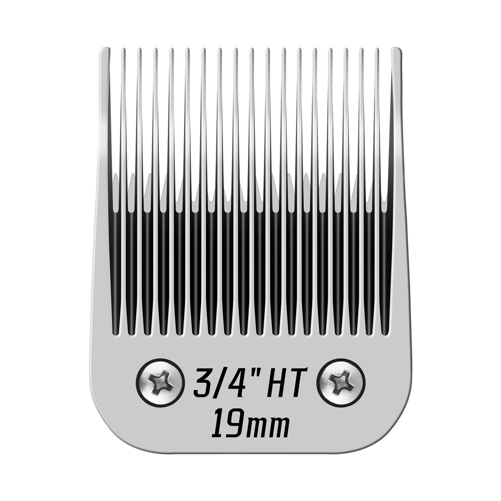 BESTBOMG 3/4HT Replacement Dog Grooming Blade Compatible with Heiniger/Moser Max45/Andis/Oster A5 Series, Size 3/4" (19mm) Cutting Length - PawsPlanet Australia