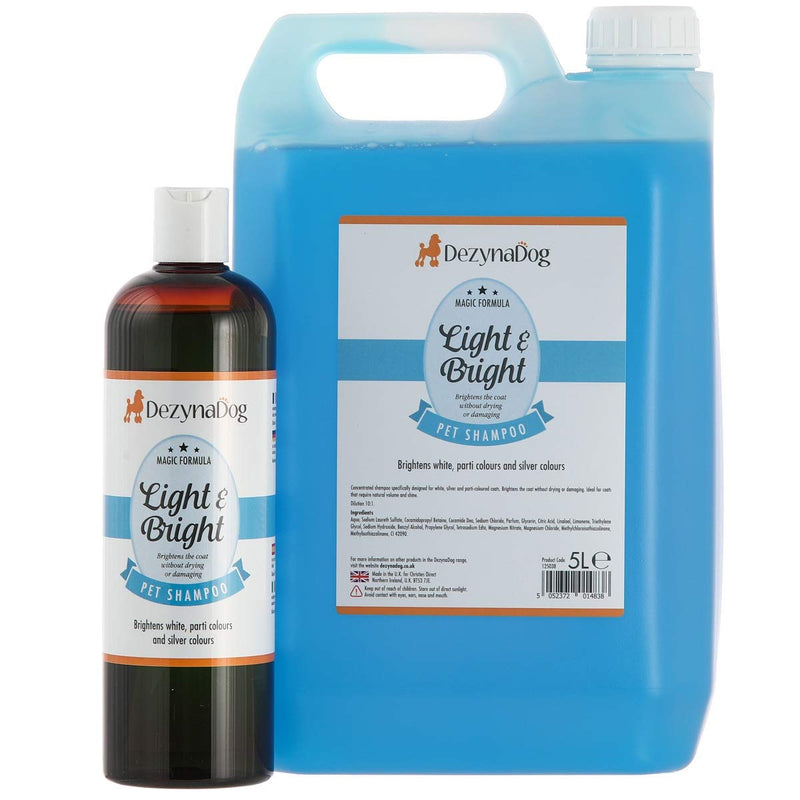 DezynaDog Magic Formula Light and Bright Pet Shampoo, 500 ml - PawsPlanet Australia