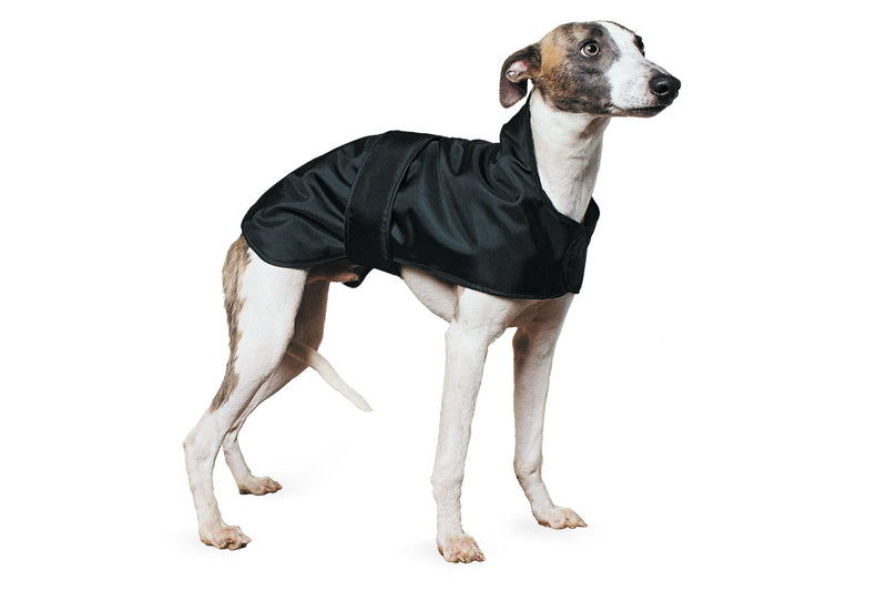 Ancol Muddy Paws Greyhound Coat Black XL. 70cm length, 66-86cm girth X-Large(70cm) - PawsPlanet Australia