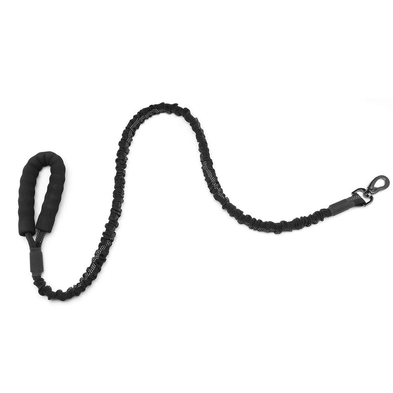 [Australia] - Strong Dog Leash, Length 2.5FT, 4FT, High Elastic Reflective Dog Leash, Black, Green, Gray Dog Training Leash with Comfortable Padded Handle for Large, Medium and Small Dogs 2.5FT( for small and medium dogs） 