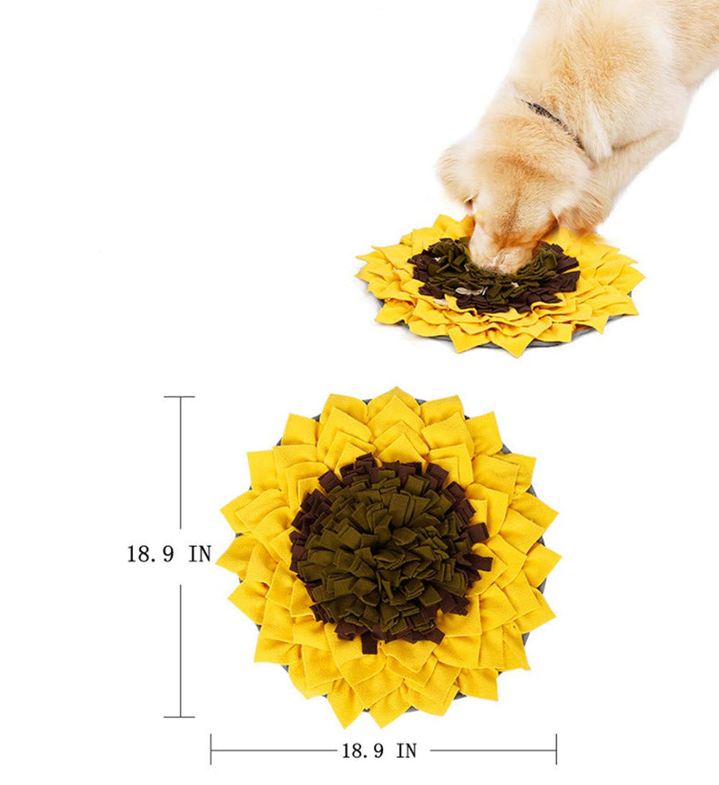 [Australia] - Snuffle Mat - Dog Slow Feeding Mat, Pet Snuffle Mat Nosework Blanket Non Slip Pet Activity Mat for Foraging Skills, Stress Release Durable and Machine Washable - Perfect for Any Pet 