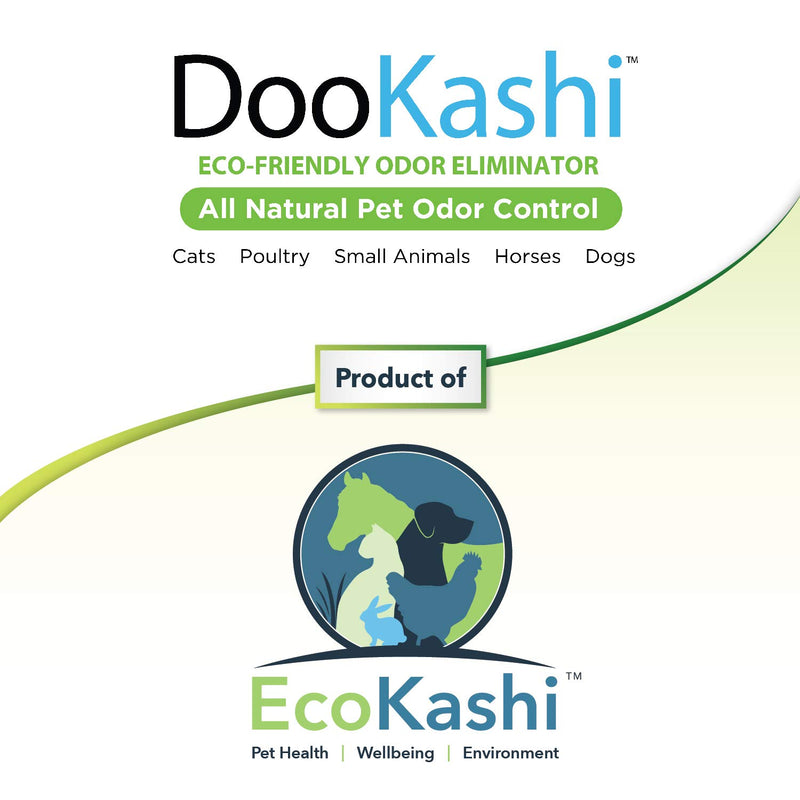 [Australia] - DooKashi Cat Litter Deodorizer and Cat Odor Eliminator - Cats Litter Additive Extender and Odor Remover, All Natural, Probiotic Powered, Non-GMO Project Verified 2 lb 