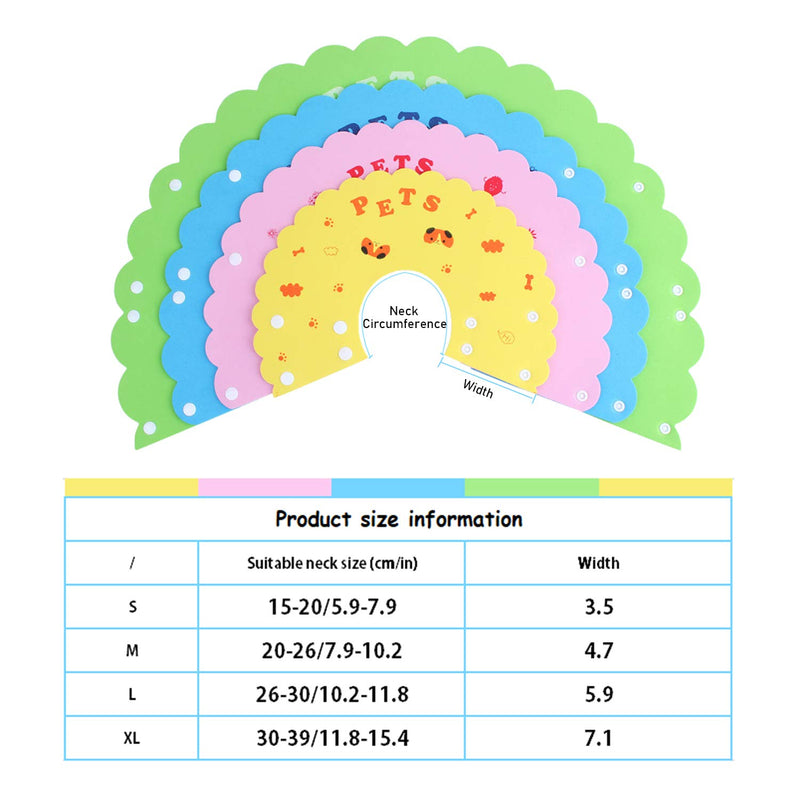 N&A Adjustable Elizabeth Soft Hood Collar Pet Wound Healing Cone Dog Cat Anti-bite Headgear Helmet Protection,Adjustable Pet Recovery Collar,Pet Protective Cone After Surgery (Blue, XL) Blue - PawsPlanet Australia