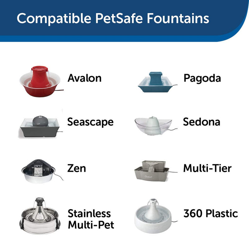 [Australia] - PetSafe Pet Water Fountain Replacement Pump - Works with Drinkwell 360 and Ceramic Dog and Cat Fountains 