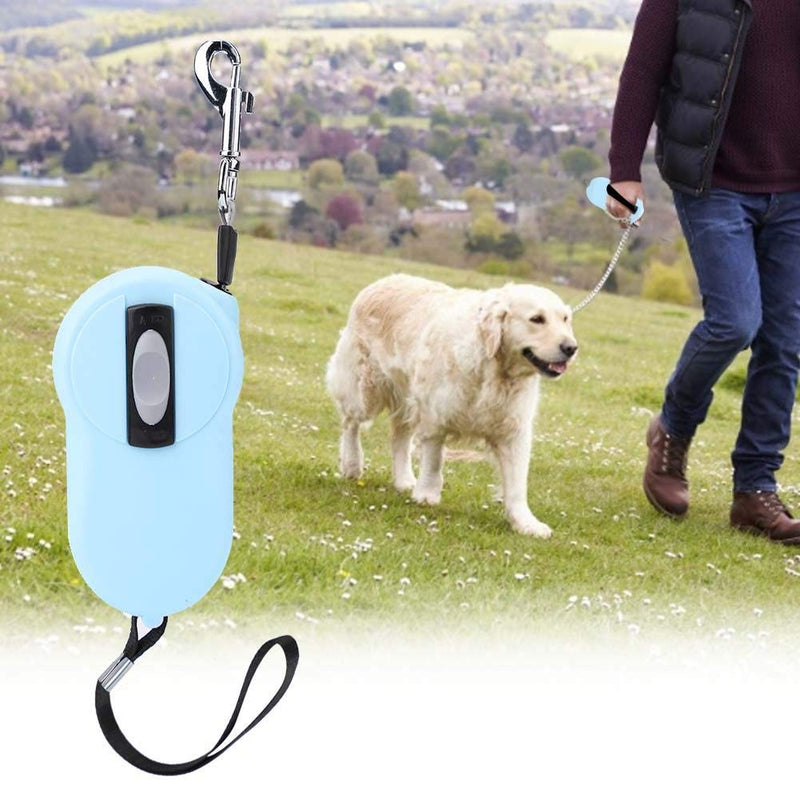 Pssopp Retractable Dog Leash - Heavy Duty Pet Leash Tangle Freed Dog Walking Leash Strong Nylon Reflective Tape with Anti-Slip Handle Perfect for Small Dogs(Blue) Blue - PawsPlanet Australia