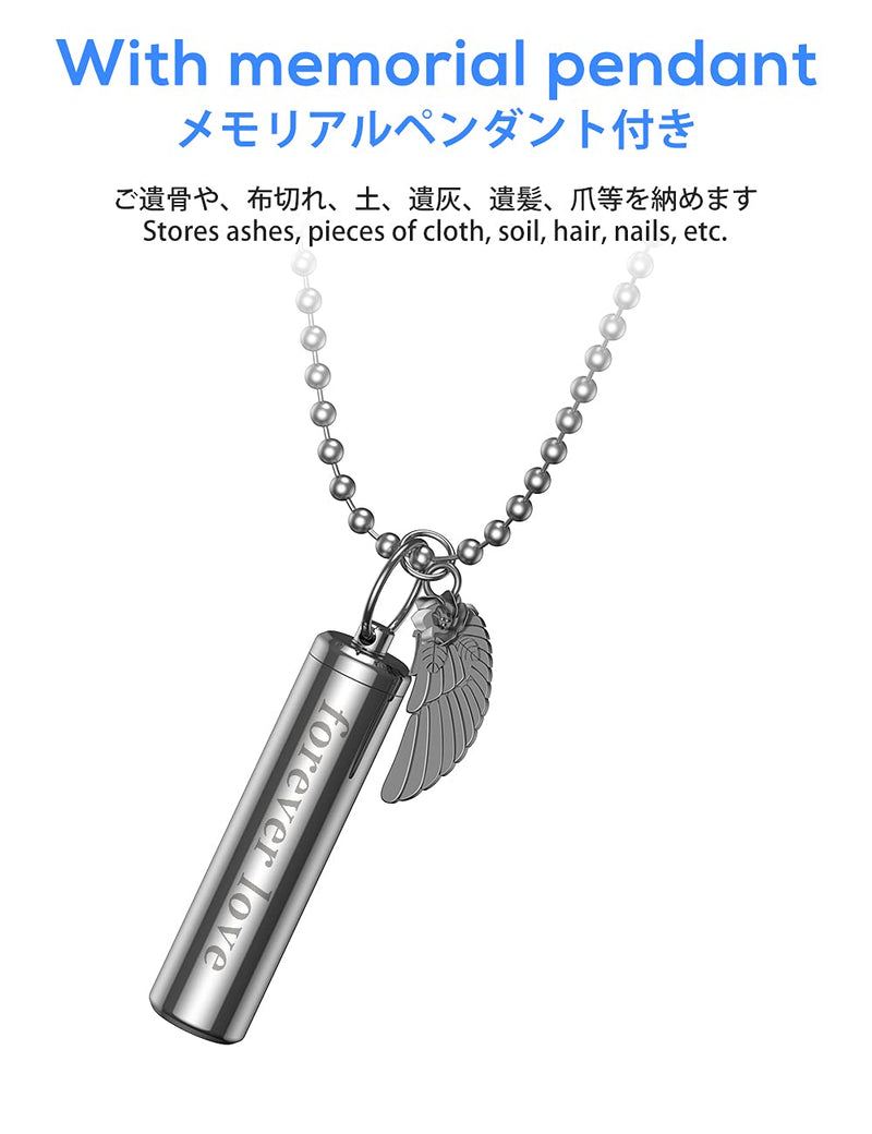 TONGKTAI Pet Urns for Dogs Ashes, Wood Keepsake Memorial Gift Photo Box Pet Ashes Holder with Picture Frame Large Size Custom Engraved Pet Cremation Box for Dogs Cats Ashes with Necklace - PawsPlanet Australia