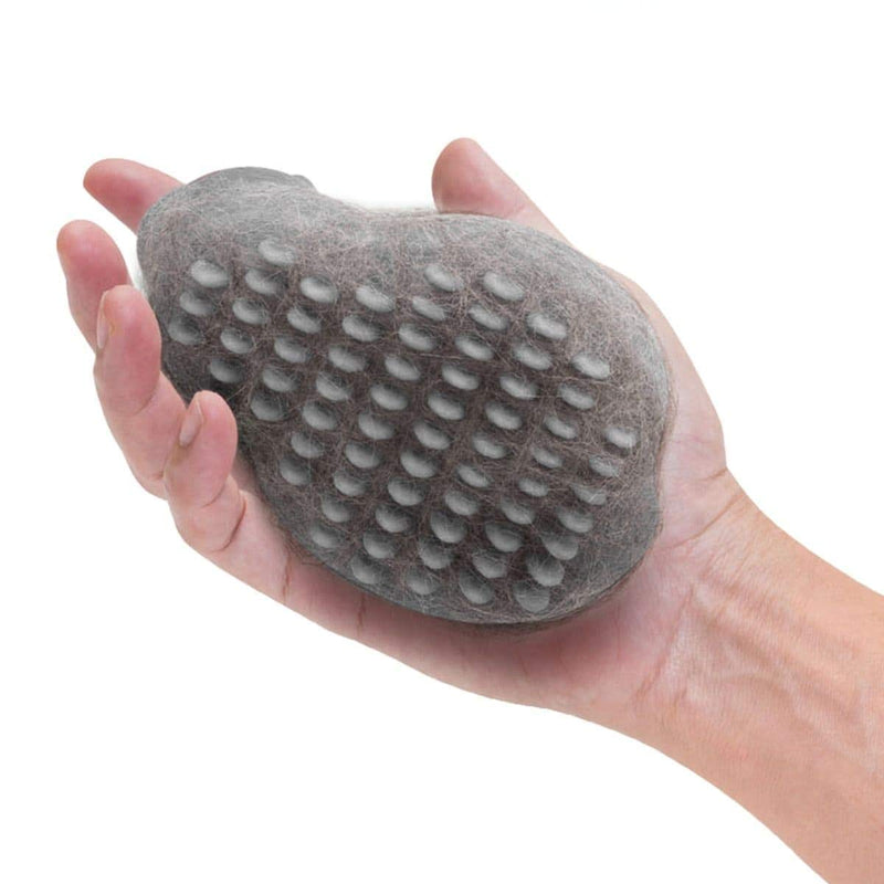 CKB LTD Meow Super Soft Silicone Cat Brush, Pet Brush with Ultra Soft Silicone Pins for Grooming Massage Bath Brush for Long and Short Scratches, Hair Removal Kitten Gray - PawsPlanet Australia