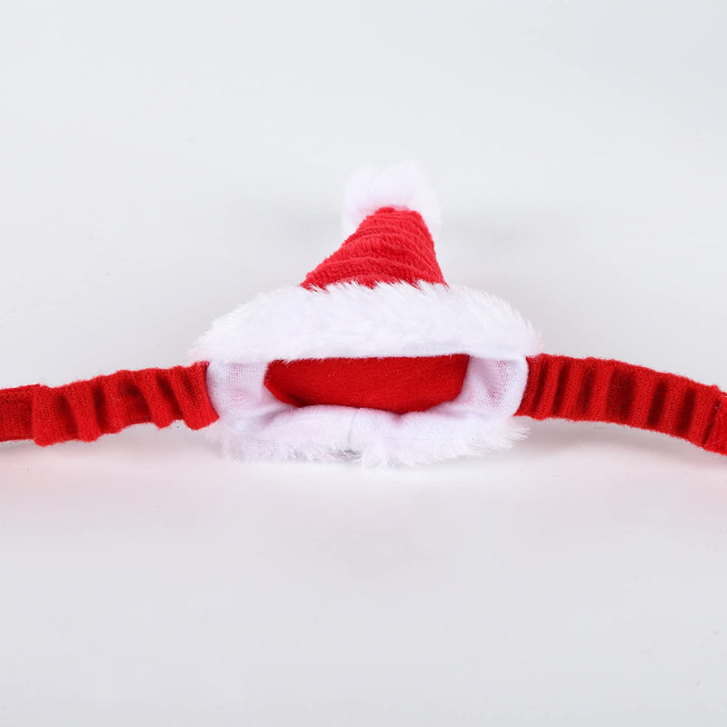 Pack of 2 Hamster Christmas Hat, Christmas Hat for Small Pets, Guinea Pig Santa Christmas Hat for Rabbits, Hamsters, Rabbits, Rats, Kittens and Small Animals - PawsPlanet Australia