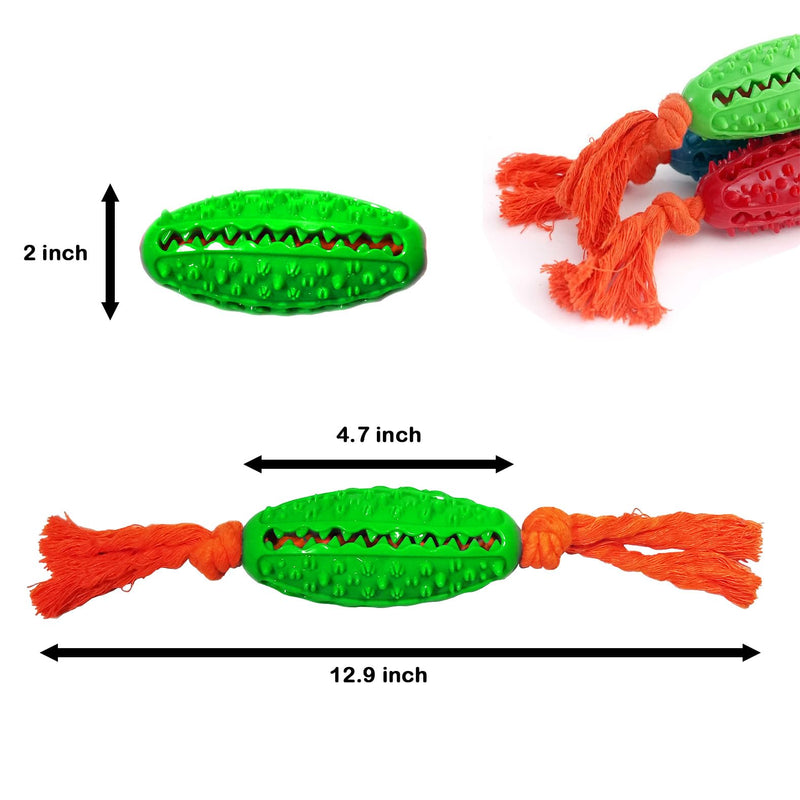 Dog Toys for Aggressive Chewers, Tough Twisted Rope Candy Shape Toy,Teeth Cleaning Brush Dental for Small Medium Large Dog, Puppy,Snack Holding Dog Toy, Tough Interactive Toys(Green) green - PawsPlanet Australia