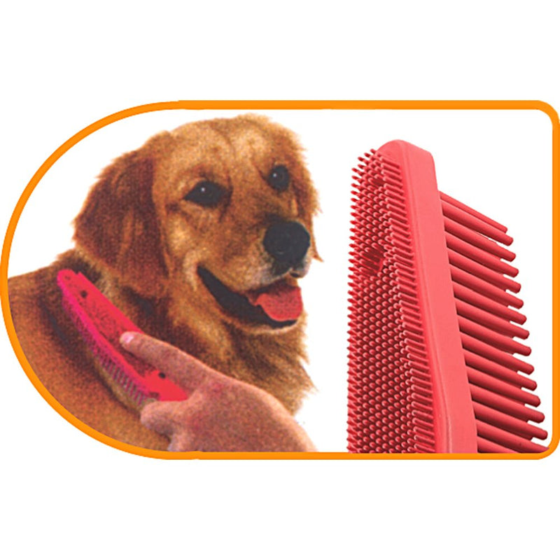 Ferplast Gro Dog Hair Remover Brush, 4 x 4 x 27 cm - PawsPlanet Australia