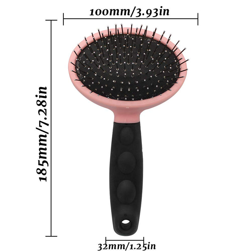 JUN-H Dog Brush Cat Brush And Comb, Professional, Detangling, Grappling And Natural Fur Care For Dogs And Cats With Long And Short Hair - PawsPlanet Australia