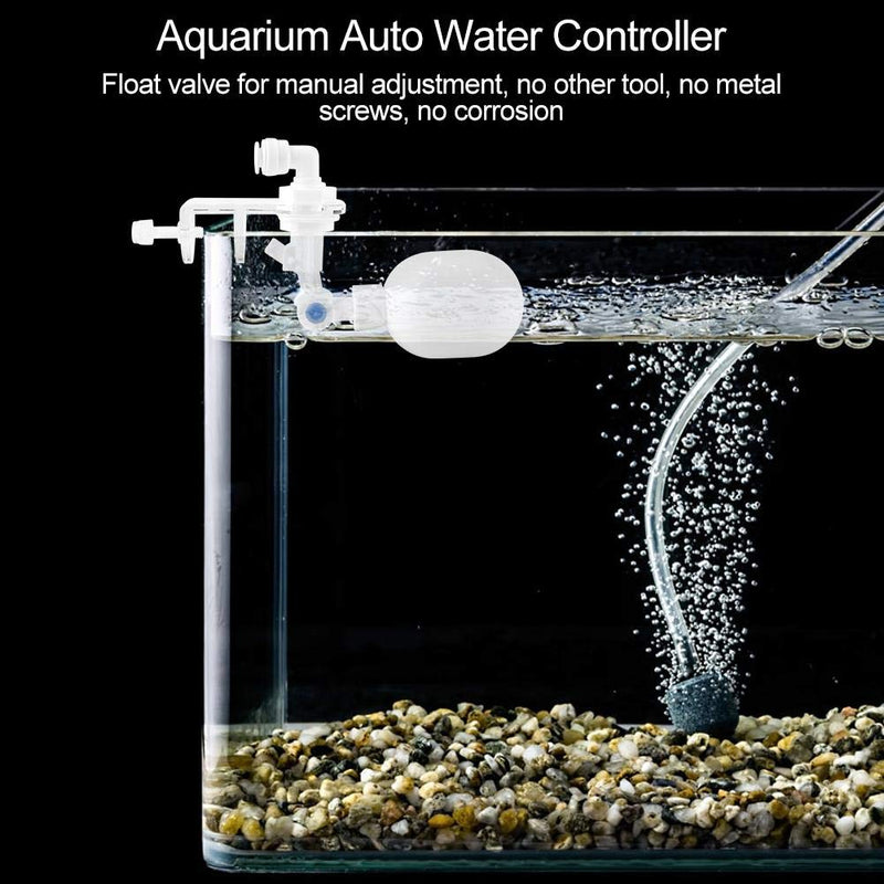 [Australia] - TOPINCN Auto Water Filler Controller Auto-top-Off System Water Level Controller Adjustable Float Valve Mounting for Aquarium Pet Supplies 