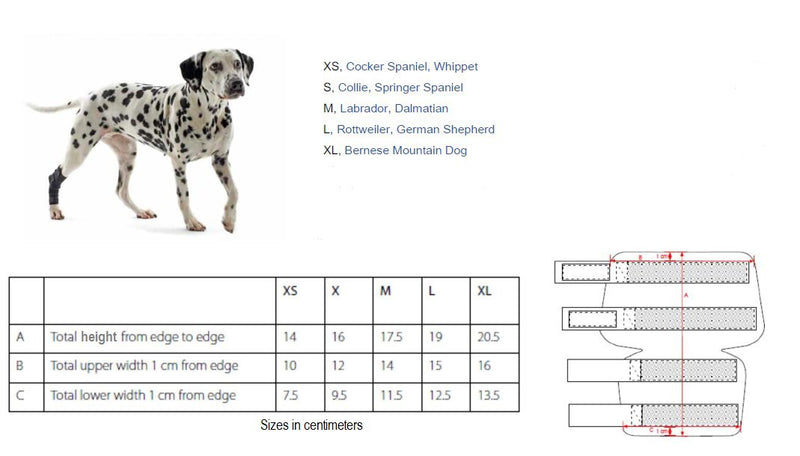 Kruuse Rehab Hock Protector for Dogs, Small S - PawsPlanet Australia