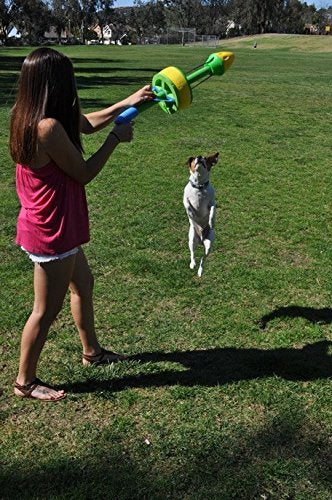 [Australia] - HurriK9 - Flying Ring Launcher for Dogs Starter Pack- Launcher + 3 Rings 