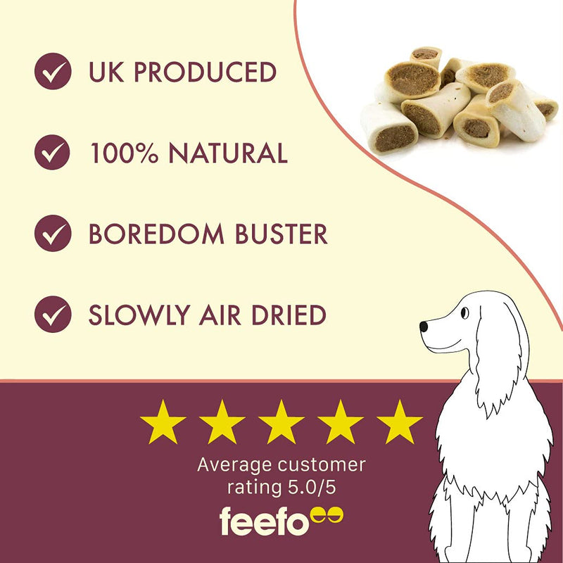 Chicken Filled Bones - 100% Natural Dog Treats (15) 15 Count (Pack of 1) - PawsPlanet Australia