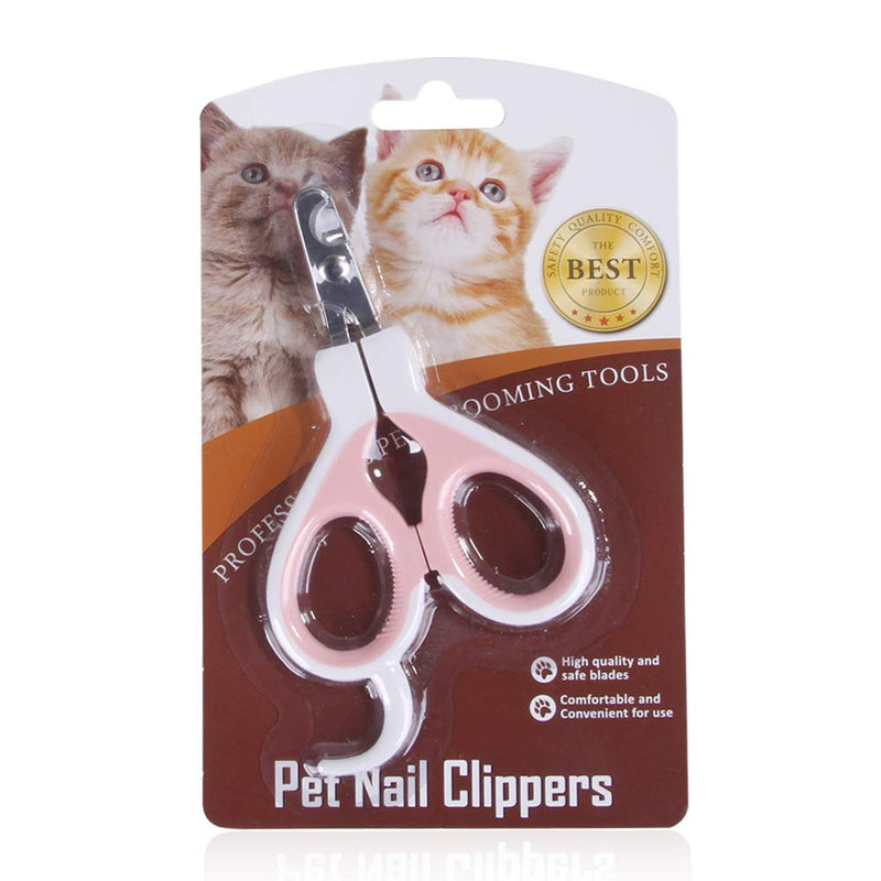 Angzhili Pet Nail Clippers and Claw Trimmer - Cat Claw Clippers for Rabbit Puppy Kitten Kitty Guinea Pig Small Dog - Sharp, Safe,Anti-Scratch (green) green - PawsPlanet Australia