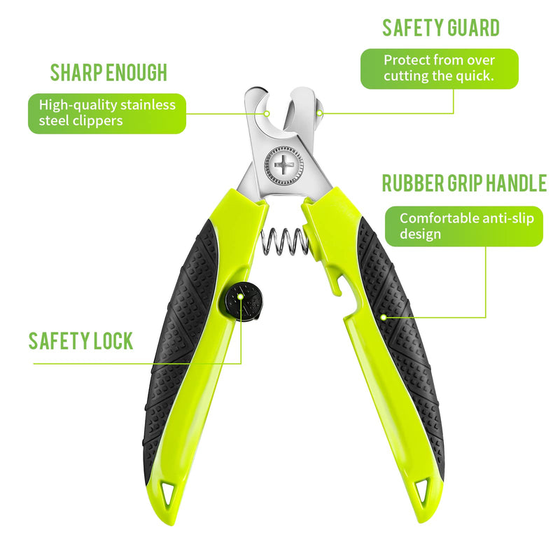 WallEgo professional claw scissors for dogs, large and medium-sized pets, claw grinder with nail file, high quality claw cutter for cats - PawsPlanet Australia