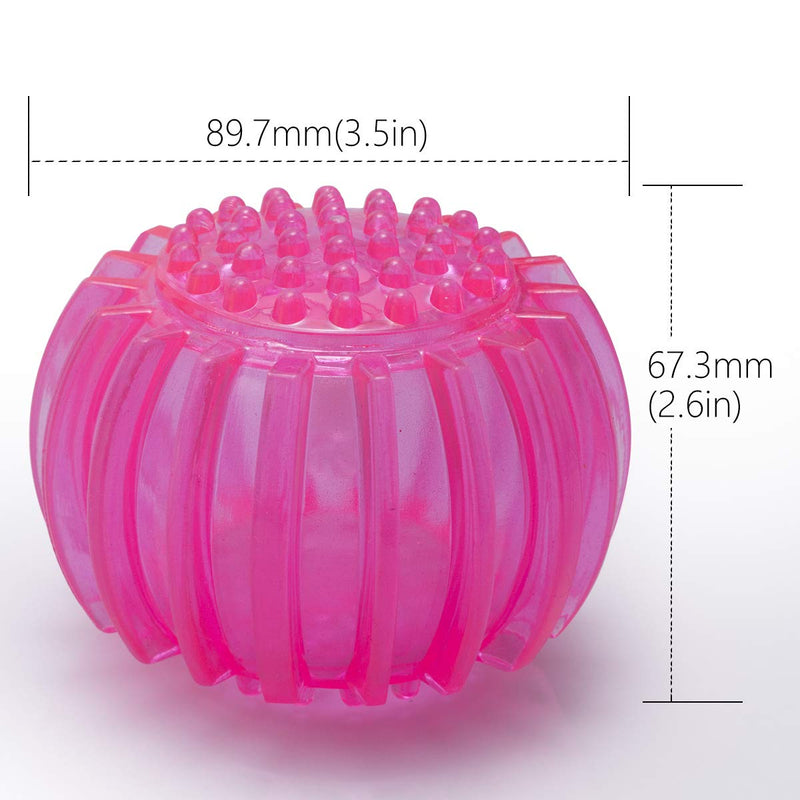 Petper Cw-0048EU Dog Ball Toy, Pink - PawsPlanet Australia