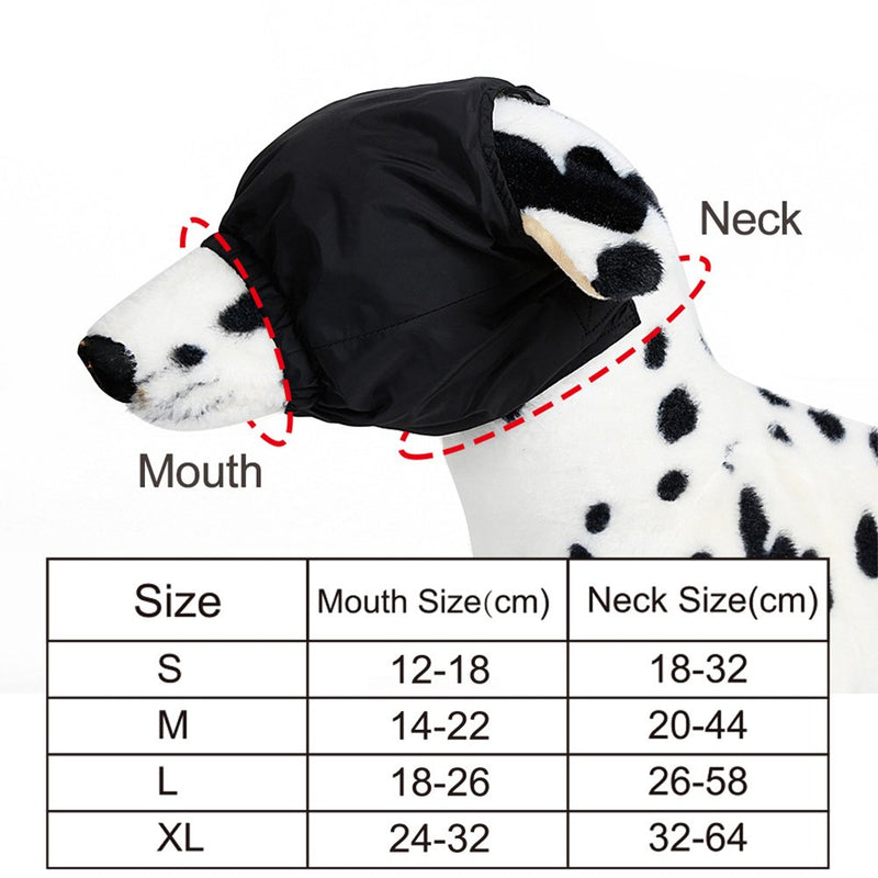 Hotumn Dog Calming Eye Mask Shading Pet Relief Anxiety Face Mask Modification Anti-car Sickness for Puppy Kitty Small - PawsPlanet Australia
