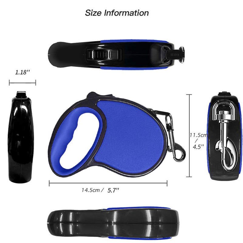 [Australia] - Eonpet Pet Retractable Leashes Blue 