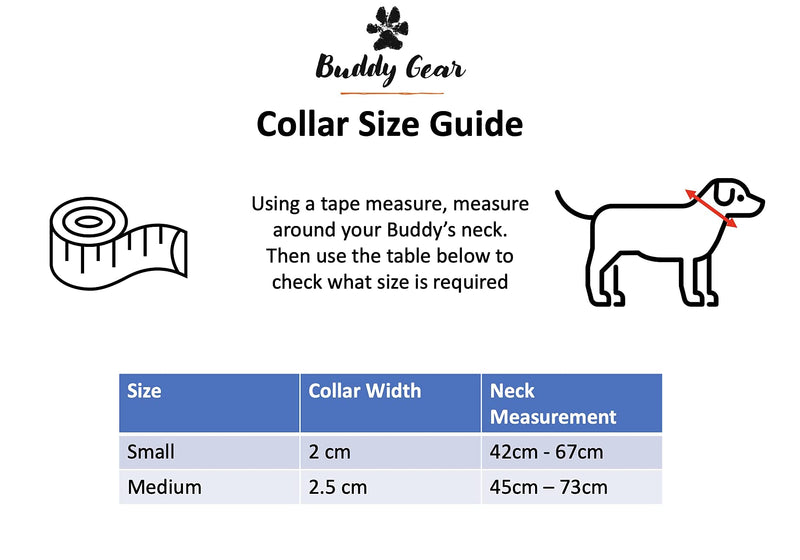 BUDDY GEAR - Adjustable Pet Collars (Medium Brown) Medium - PawsPlanet Australia