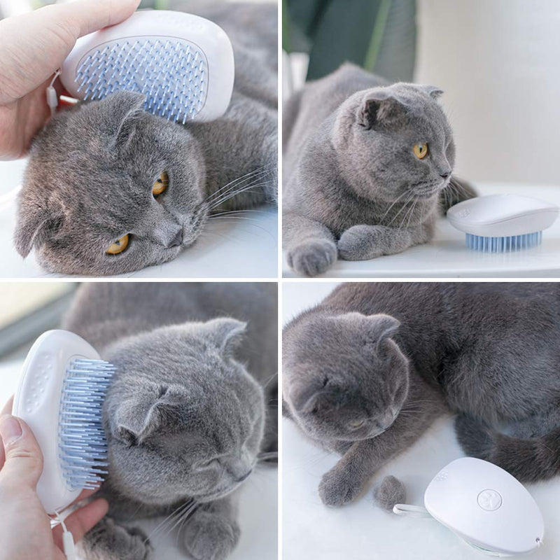 [Australia] - Dog Brush Cat Brush,Pet Shedding Grooming Massage Bathing Brush,Anti-Skid Rubber Comb For Long & Short Hair Pets Dogs Cats 