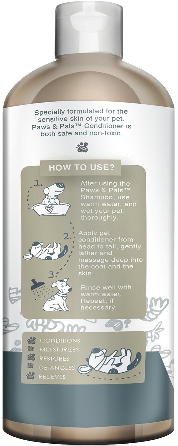 [Australia] - Dog Conditioner For Dry Itchy Skin - Treatment Best for Puppy Dogs & Cat Hair - Pet Detangler Oatmeal Bath Wash Mange Anti-Itch Relief Smell Odor Eliminator Pets Deep Leave In Conditioning Moisturizer 