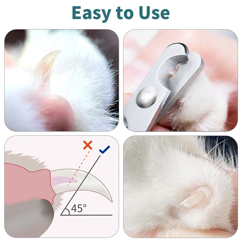 Claw scissors, cat scissors, great for beginners, excellent claw scissors, fits well in the hand, cat nail scissors are very easy and safe to use - PawsPlanet Australia