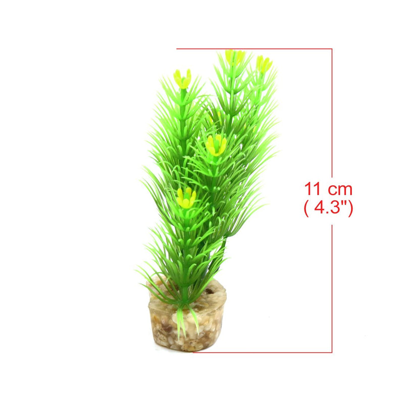 [Australia] - uxcell Plastic Mini Plant Aquarium Fish Tank Terrarium Plants Ornament Habitat Decor for Reptiles and Amphibians 