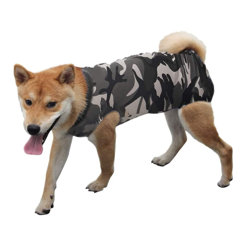 Komate Dog Surgical Operation Recovery Suit After Surgery Pet Puppy Medical Vest Abdominal Wound Protector Clothes for Small Medium Large Dogs Cats for Skin Diseases Anti-Licking (XS, Camouflage) XS - PawsPlanet Australia