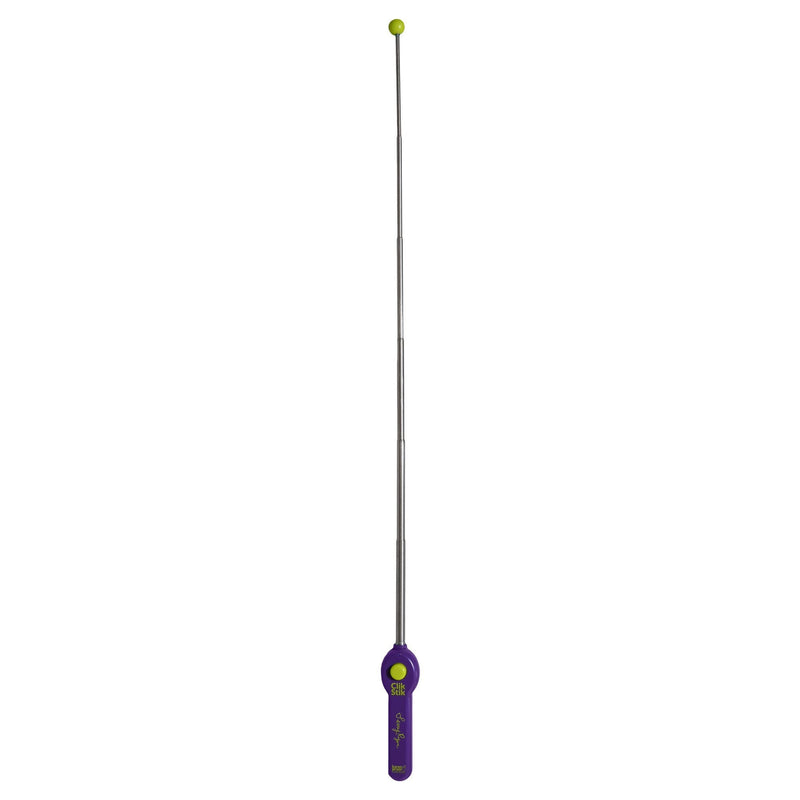 Karen Pryor Clicker Training Terry Ryan Clik Stik for Pet Training Purple - PawsPlanet Australia