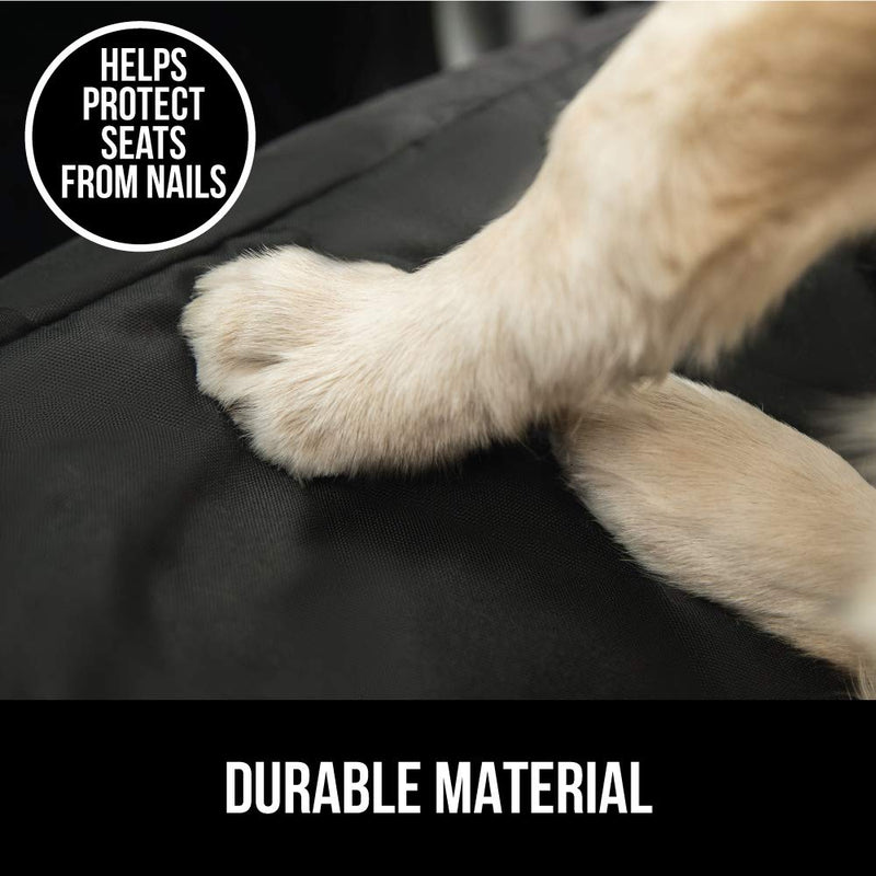 Gorilla Grip Durable Nonslip Dog Car Seat Protector, Waterproof and Scratchproof Backseat Pets Hammock, for Cars and SUVs, Universal Fit, Seat Protection Against Dirt and Dog Fur, Includes Dogs Bowl Hammock (63"x 56") - PawsPlanet Australia