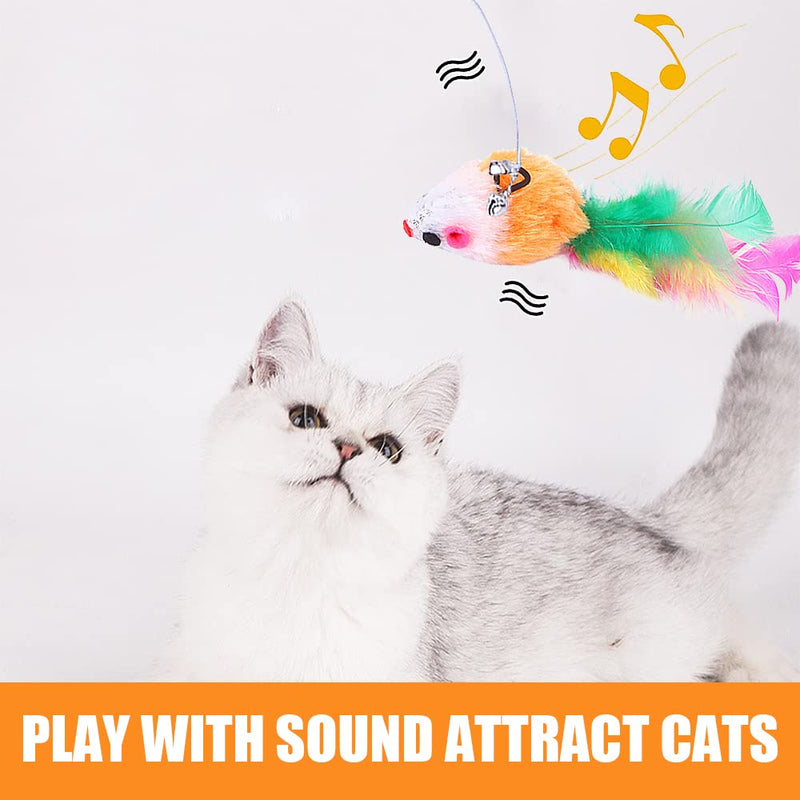 7 pieces cat toy door frames for cats and kittens, cat toy self-occupation hanging door frames, cat toy mice set - PawsPlanet Australia