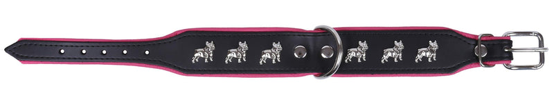 sarcia Black&Pink Collar French Bulldog 45 cm One Size - PawsPlanet Australia