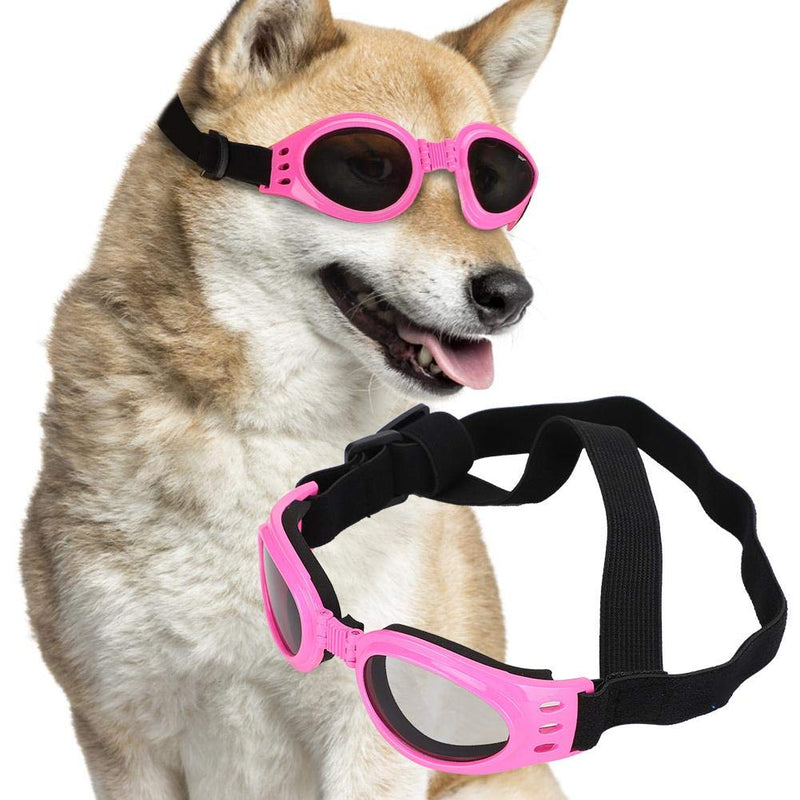 Goick Glasses-Dog Glasses with Adjustable Frame and Foldable Design That Can Protect Pets' Eyes(S) S - PawsPlanet Australia