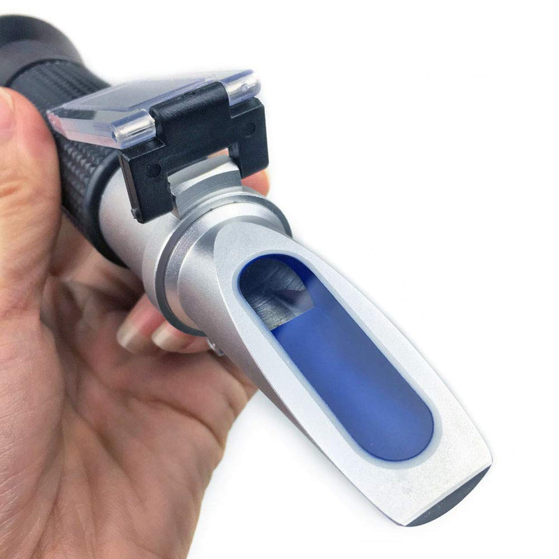 Salinity Refractometer for Seawater and Marine Fishkeeping Aquarium 0-100 PPT with Automatic Temperature Compensation - PawsPlanet Australia