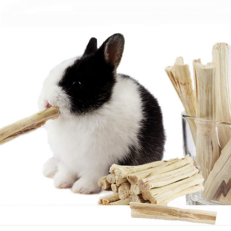 Heatoe 1 Ib Pet Molar Sweet Bamboo Snacks, Pet Chewing Toys Molar Sticks for Rabbits & Chinchillas & Guinea Pigs & Chinchillas & Hamsters & Squirrels and Other Small Animals. - PawsPlanet Australia