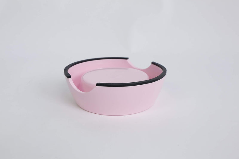 [Australia] - Manda Ocean Pet Bowls Stainless Steel Dog Cat Pet Bowl Universal Pet Water and Food Bowls 4 Sizes and 5 Colors Available L Pink 