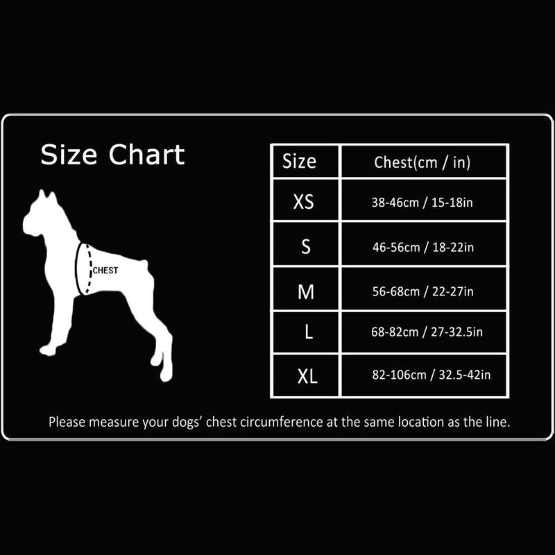 TRUE LOVE Dog Harness Adjustable Reflective No Pull Durable Pet Vest Car Trip Outdoor TLH6071(Black,XS) XS Black - PawsPlanet Australia