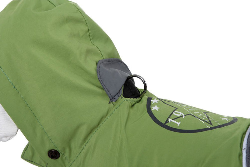 Kerbl Outdoor Dog Coat Vancouver, 45 cm, Green/Grey 40 cm - PawsPlanet Australia