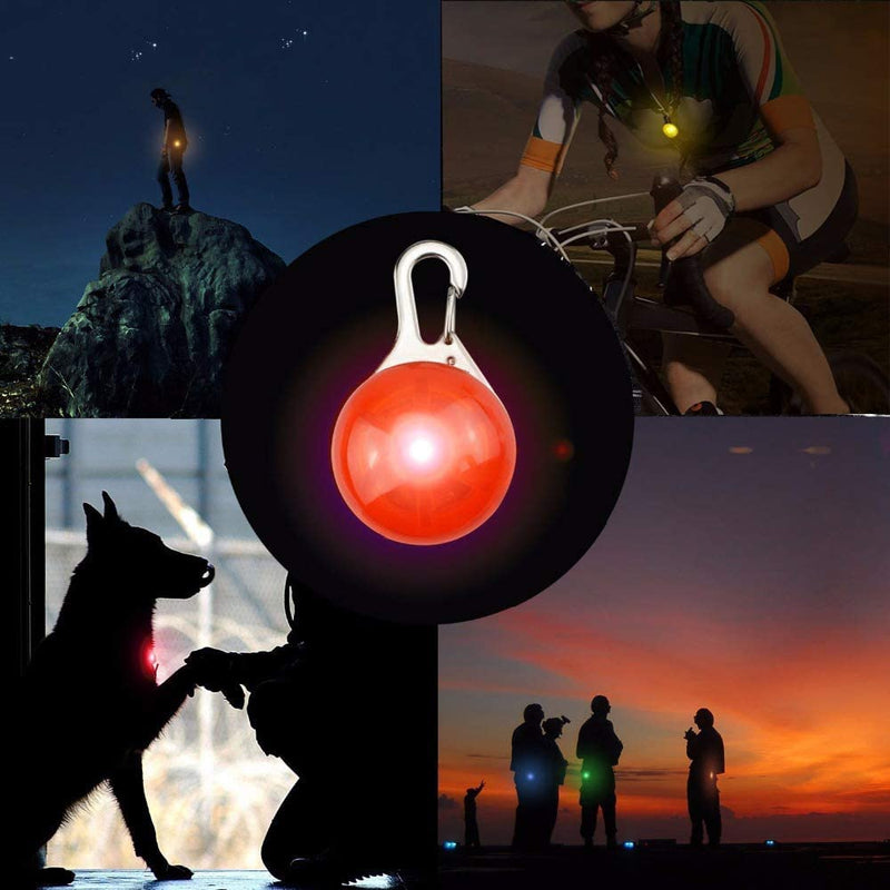 8 Packs LED Dog Collar, LED Light Up Clip-on Dog Collar Light, Dog Lights for Night Walking,Waterproof Dog Night Light,for Large Medium Small Cats Pet,Running, Camping, Climbing, Bike - PawsPlanet Australia