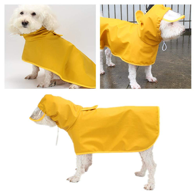 N\A Dog Raincoat with Hood Pet Waterproof Jacket Dogs Waterproof Clothes for Small Dogs - PawsPlanet Australia